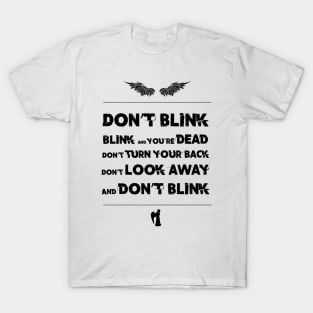 Blink! (Black) T-Shirt